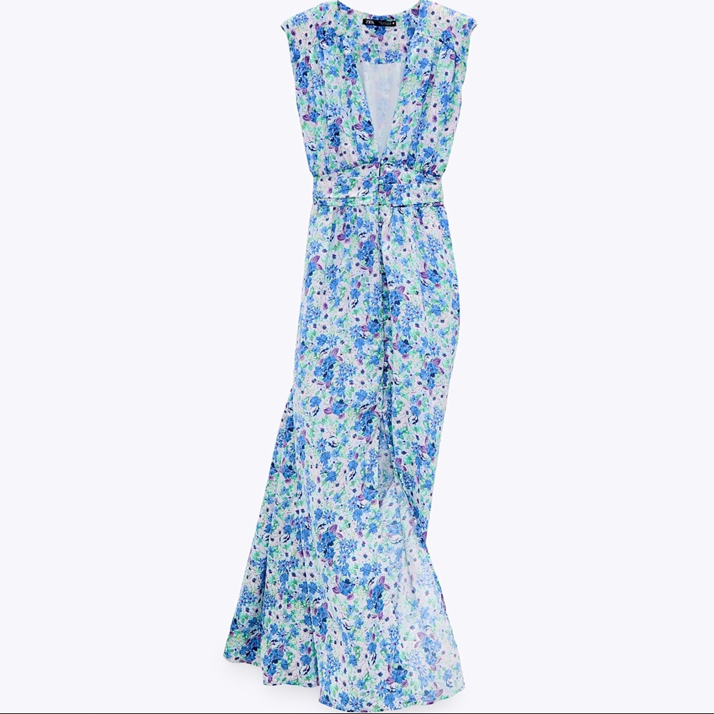 Printed Midi Dress